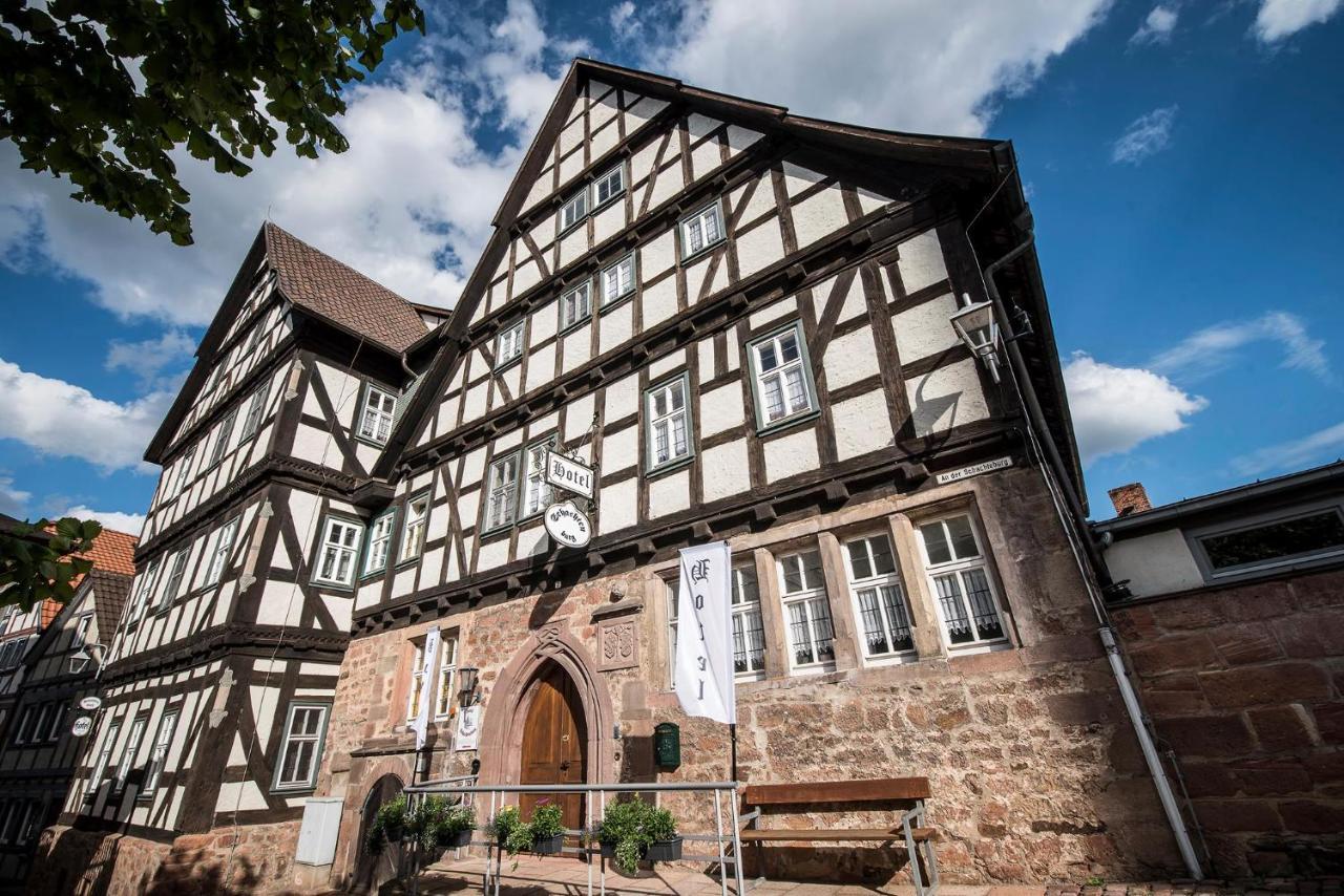 Hotel & Cafe Schachtenburg Schlitz Zewnętrze zdjęcie