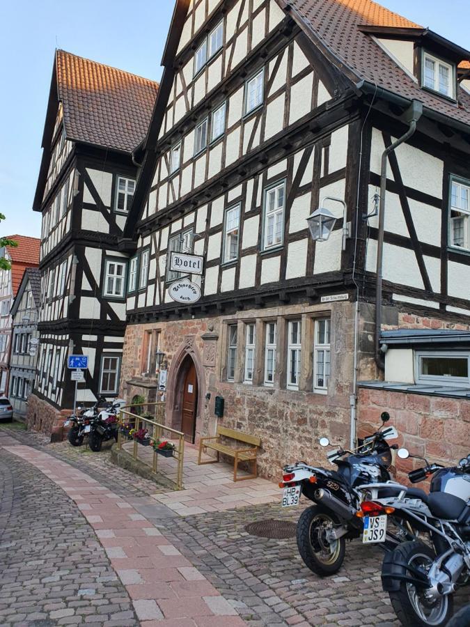 Hotel & Cafe Schachtenburg Schlitz Zewnętrze zdjęcie