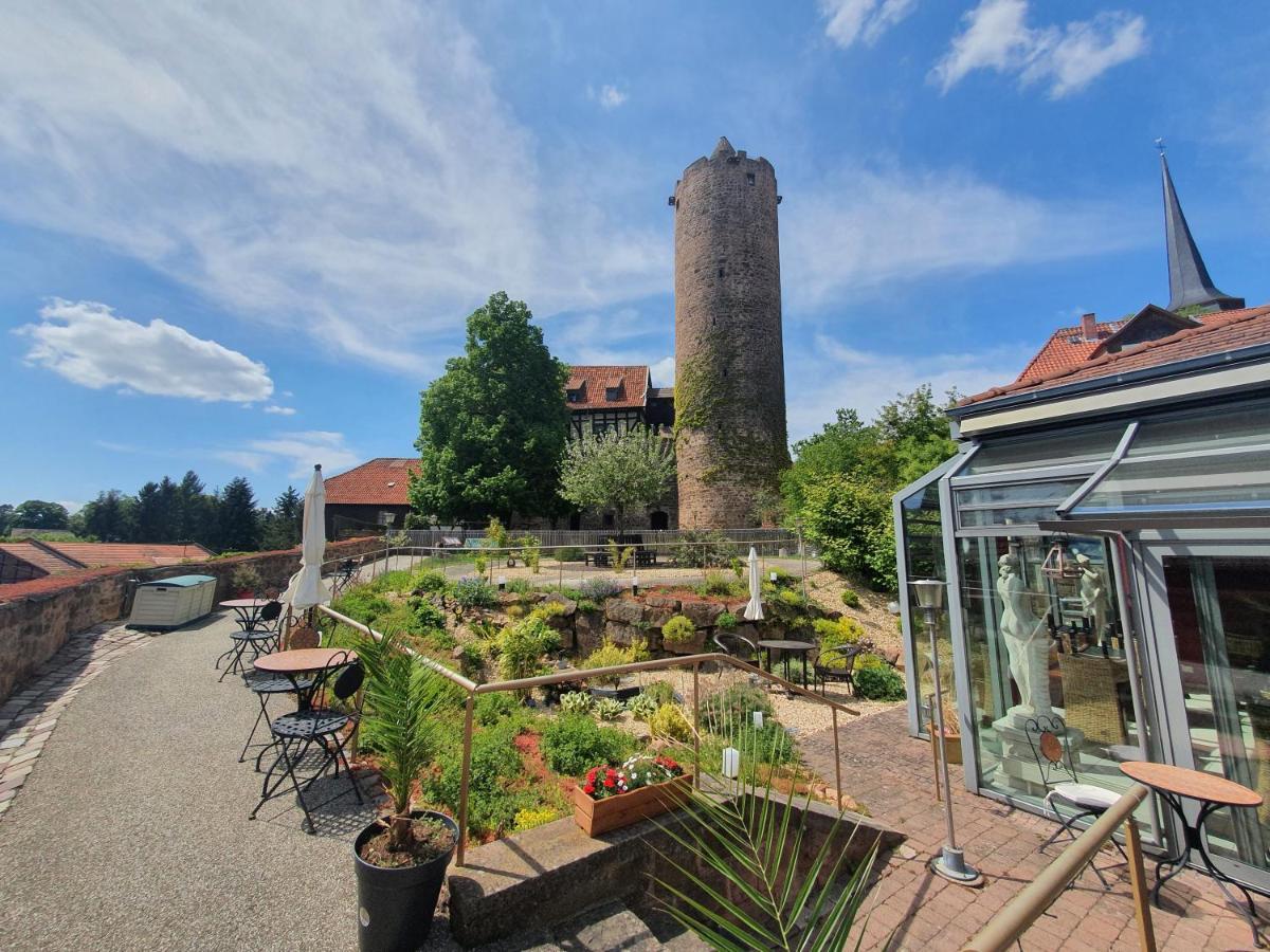 Hotel & Cafe Schachtenburg Schlitz Zewnętrze zdjęcie