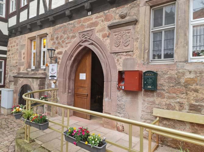 Hotel & Cafe Schachtenburg Schlitz Zewnętrze zdjęcie