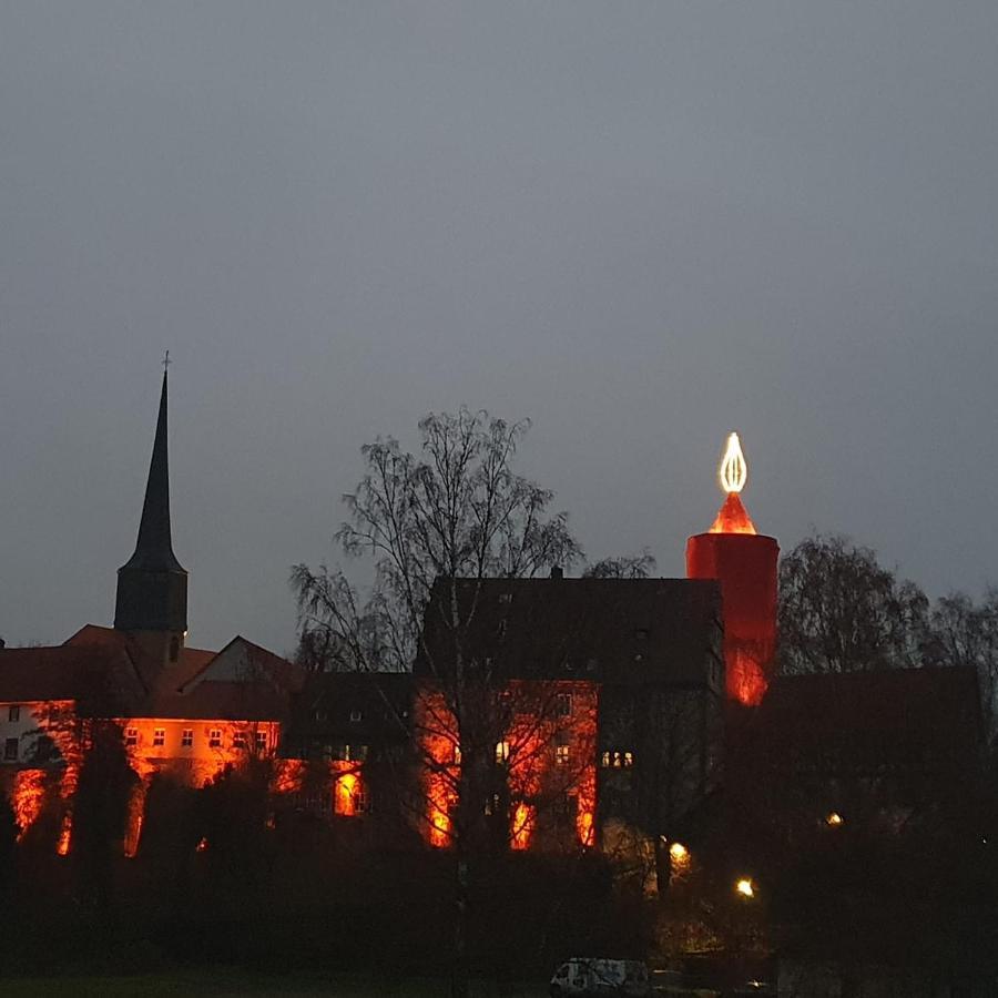 Hotel & Cafe Schachtenburg Schlitz Zewnętrze zdjęcie