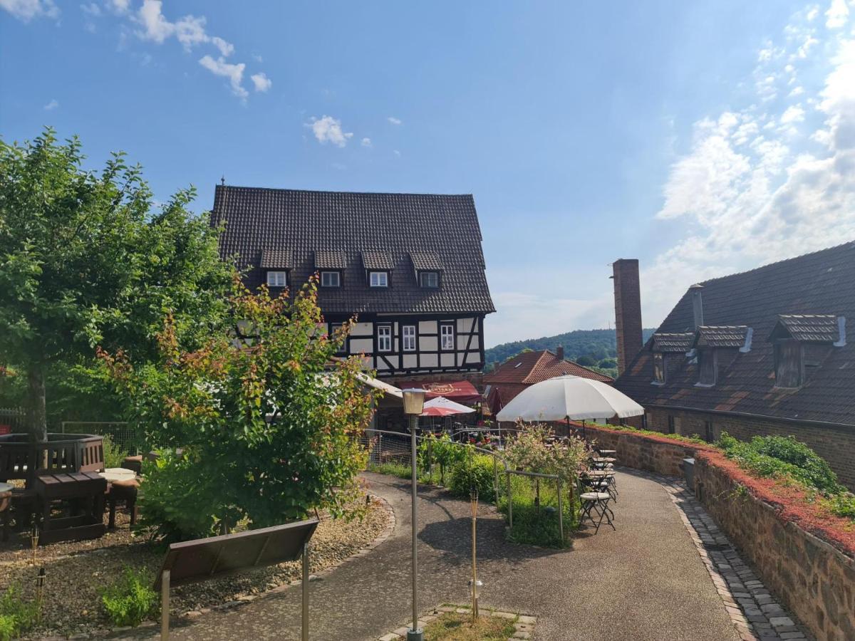 Hotel & Cafe Schachtenburg Schlitz Zewnętrze zdjęcie