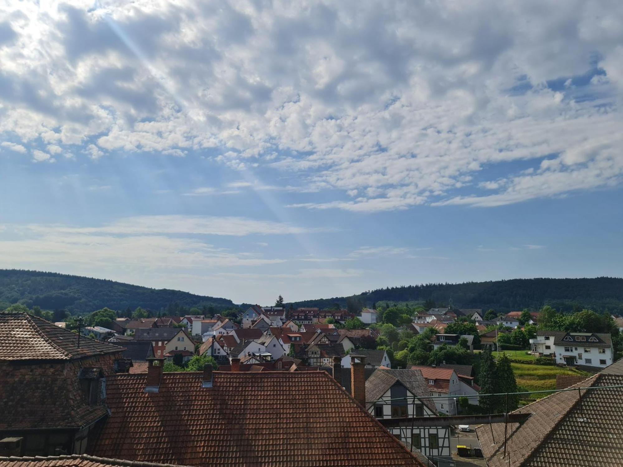 Hotel & Cafe Schachtenburg Schlitz Zewnętrze zdjęcie